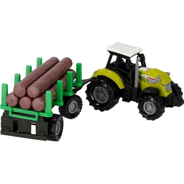 Mega Creative Moje ranczo Traktor z przyczepą 25 cm ze światłem i dźwiękami 10761357 5904335826487