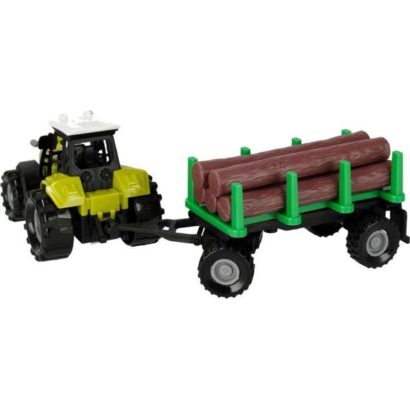 Mega Creative Moje ranczo Traktor z przyczepą 25 cm ze światłem i dźwiękami 10761357 5904335826487
