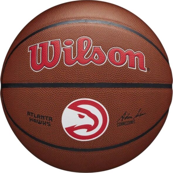 Wilson Wilson Team Alliance Atlanta Hawks Ball WTB3100XBATL Brązowe 7 10801346 194979034187
