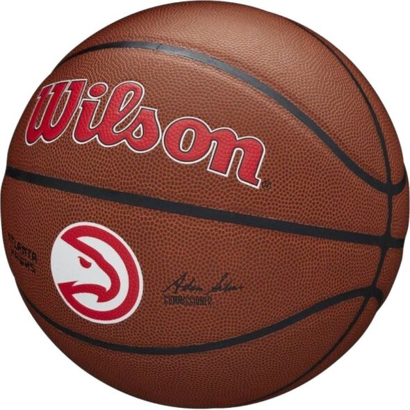 Wilson Wilson Team Alliance Atlanta Hawks Ball WTB3100XBATL Brązowe 7 10801346 194979034187