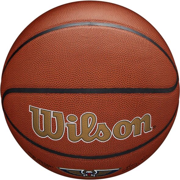 Wilson Wilson Team Alliance New Orleans Pelicans Ball WTB3100XBBNO Brązowe 7 10801347 194979034354