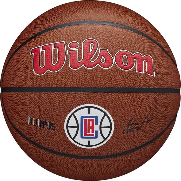 Wilson Wilson Team Alliance Los Angeles Clippers Ball WTB3100XBLAC Brązowe 7 10801354 194979034293