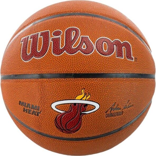 Wilson Wilson Team Alliance Miami Heat Ball WTB3100XBMIA Brązowe 7 10801355 194979034323