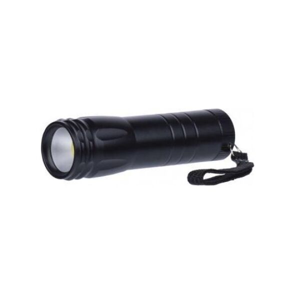 Latarka Emos Latarka LED 3W COB LED (100lm), czarna, zasięg 20m, 3xAAA - P4704 Emos 10863210 8592920040874