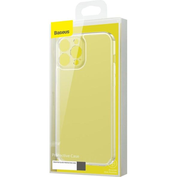 Baseus Etui Baseus Frosted do iPhone 13 Pro Max (przeźroczyste) 11026719 6932172609252