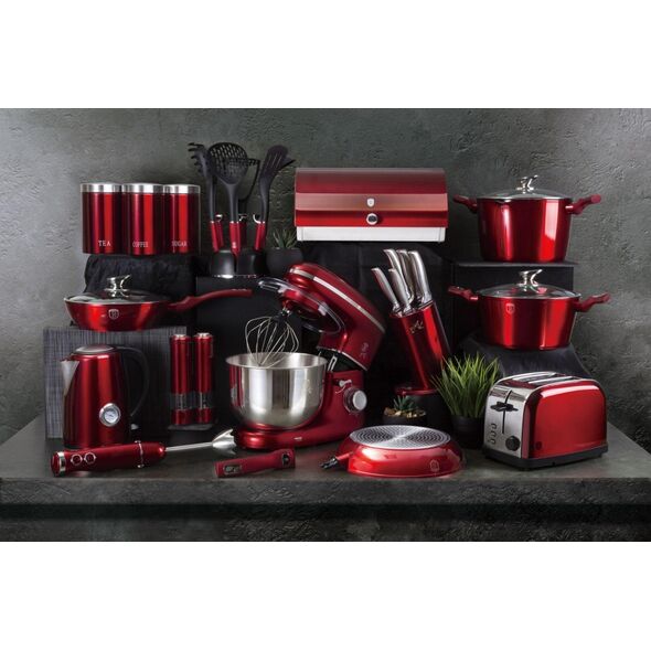 Patelnia Berlinger Haus WOK GRANITOWY 30CM BERLINGER HAUS METALLIC LINE BURGUNDY BH-6166 11067952 5999108408281