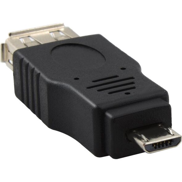 Adapter USB Unitek microUSB - USB Czarny  (Y-A015) 11069642 4894160004918