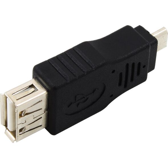 Adapter USB Unitek microUSB - USB Czarny  (Y-A015) 11069642 4894160004918