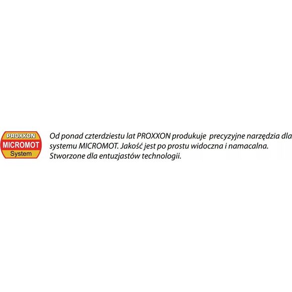 Proxxon Profesjonalny zestaw Proxxon do szlifowania i polerowania 11078096 4006274290709