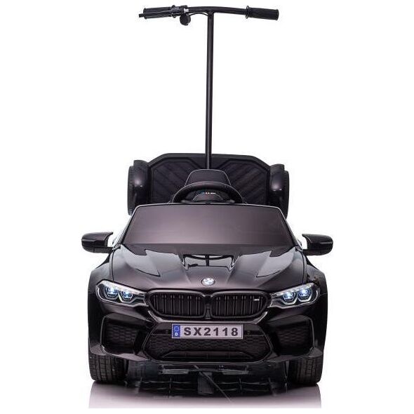 Lean Sport Auto Na Akumulator BMW M5 Z Platformą Dla Rodzica Czarne Lakierowane 11085365 5904204755771