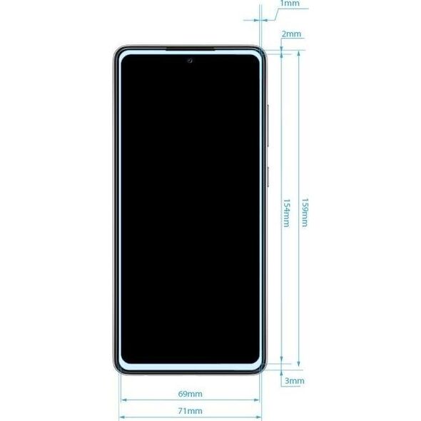 Crong Crong 7D Nano Flexible Glass - Niepękające szkło hybrydowe 9H na cały ekran Samsung Galaxy A72 11089202 5904310701563