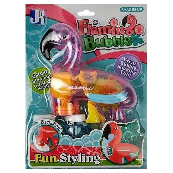 Lean Sport Pistolet do baniek mydlanych flaming różowy 11089605 5905214979393