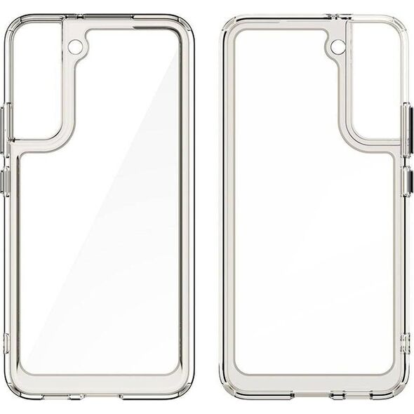 Hurtel Outer Space Case etui do Samsung Galaxy S22+ (S22 Plus) sztywny pokrowiec z żelową ramką niebieski 11101110 9145576248720