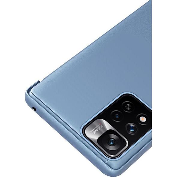 Hurtel Clear View Case futerał etui z klapką Xiaomi Redmi Note 11S / Note 11 czarny 11112590 9145576246382