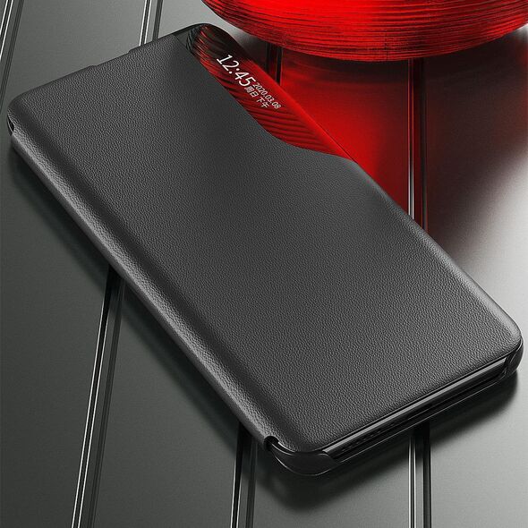 Hurtel Eco Leather View Case elegancki futerał etui z klapką i funkcją podstawki Samsung Galaxy A73 czerwony 11112602 9145576245620