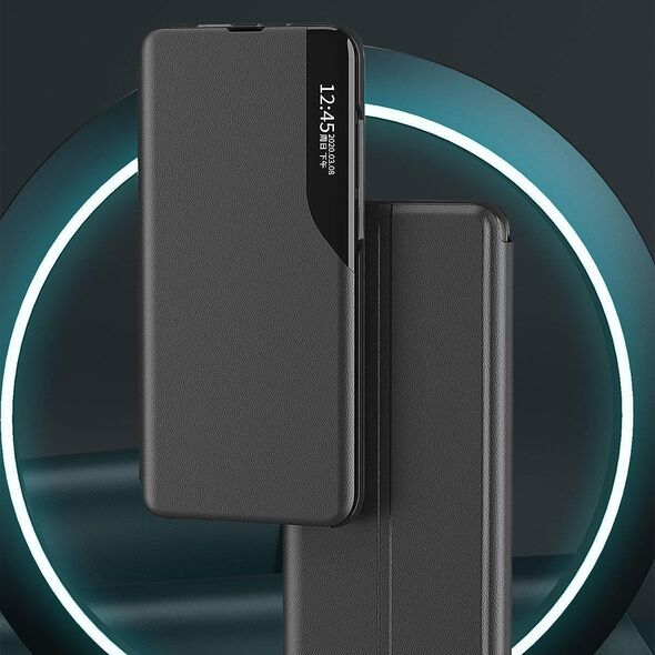 Hurtel Eco Leather View Case elegancki futerał etui z klapką i funkcją podstawki Samsung Galaxy A73 czerwony 11112602 9145576245620