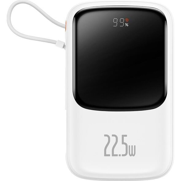 Powerbank Baseus Qpow 22.5W USB-C 10000mAh Biały 11112680 6932172608491