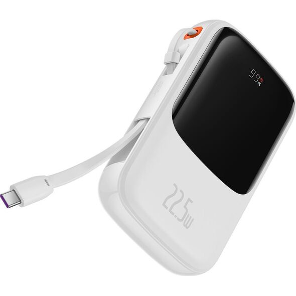 Powerbank Baseus Qpow 22.5W USB-C 10000mAh Biały 11112680 6932172608491