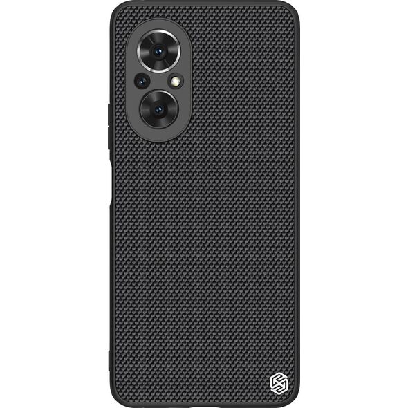 Nillkin Nillkin Textured Case wytrzymałe wzmocnione etui z żelową ramką i nylonem na tyle Honor 50 SE czarny 11114231 6902048222328