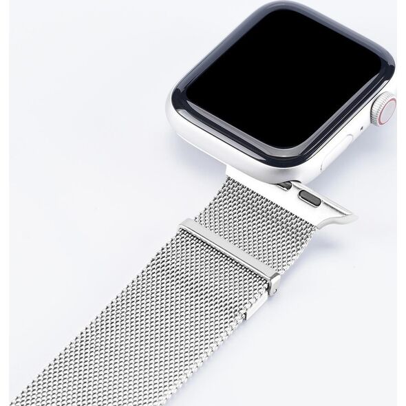 Dux Ducis Dux Ducis Magnetic Strap pasek do Watch 7 / 6 / 5 / 4 / 3 / 2 / SE (45 / 44 / 42mm) magnetyczna opaska srebrny (Milanese Version) 11114395 6934913039618