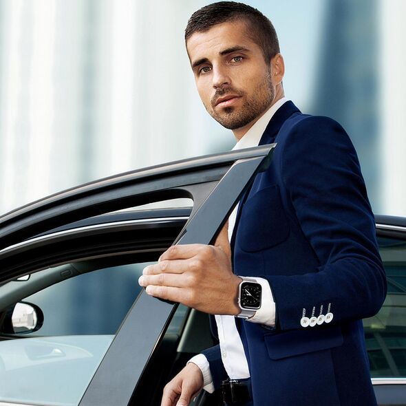 Dux Ducis Dux Ducis Magnetic Strap pasek do Watch 7 / 6 / 5 / 4 / 3 / 2 / SE (45 / 44 / 42mm) magnetyczna opaska srebrny (Milanese Version) 11114395 6934913039618