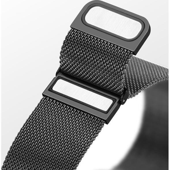 Dux Ducis Dux Ducis Magnetic Strap pasek do Watch 7 / 6 / 5 / 4 / 3 / 2 / SE (45 / 44 / 42mm) magnetyczna opaska czarny (Milanese Version) 11114397 6934913039601