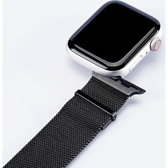Dux Ducis Dux Ducis Magnetic Strap pasek do Watch 7 / 6 / 5 / 4 / 3 / 2 / SE (45 / 44 / 42mm) magnetyczna opaska czarny (Milanese Version) 11114397 6934913039601