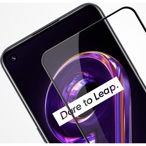 Nillkin Nillkin CP+PRO ultracienkie szkło hartowane na cały ekran z ramką 0,2 mm 9H Realme 9 Pro czarny 11114422 6902048243491