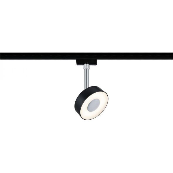 Paulmann URail System Spot Circle 5W Czarny Mat 230V Metal/Tworzywo sztuczne 11221087 4000870969151