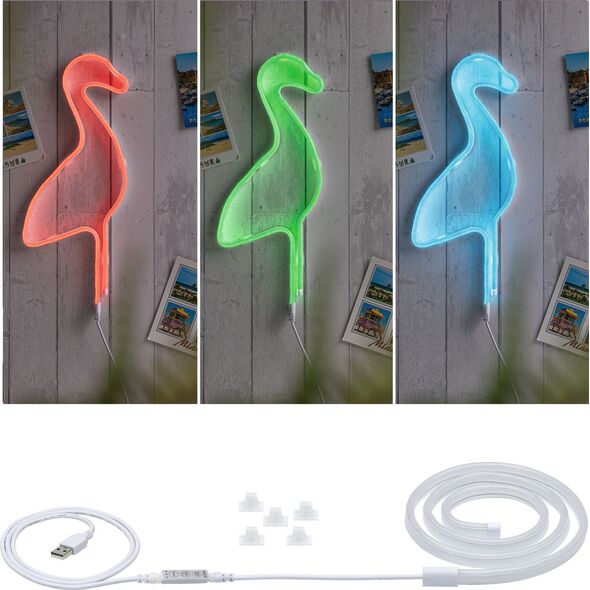 Taśma LED Paulmann Neon Colorflex USB Taśma LED 1m 5W RGB 11221125 4000870705575