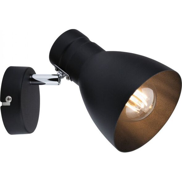 Lampa sufitowa Paulmann Reflektor DAVY max.1x20W E27 230V czarny metal 11221163 4000870667590