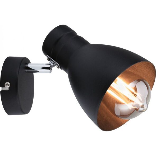 Lampa sufitowa Paulmann Reflektor DAVY max.1x20W E27 230V czarny metal 11221163 4000870667590