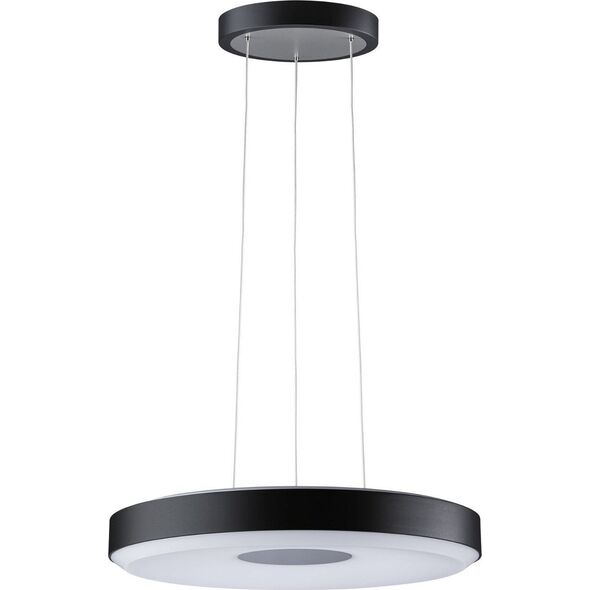 Lampa wisząca Paulmann Lampa wisząca LED Puric Pane 22W 400 mm ściemnialna 3-Step  czarny/szary 230V met 11221333 4000870795170