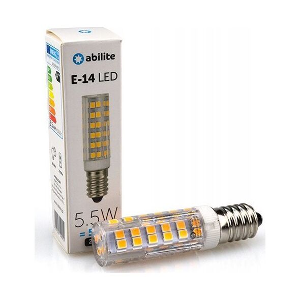 Abilite ¯ARÓWKA LED ABILITE SZTYFT B.CIEP£A E14 5,5W 230V 650LM 11229835 5901583549212