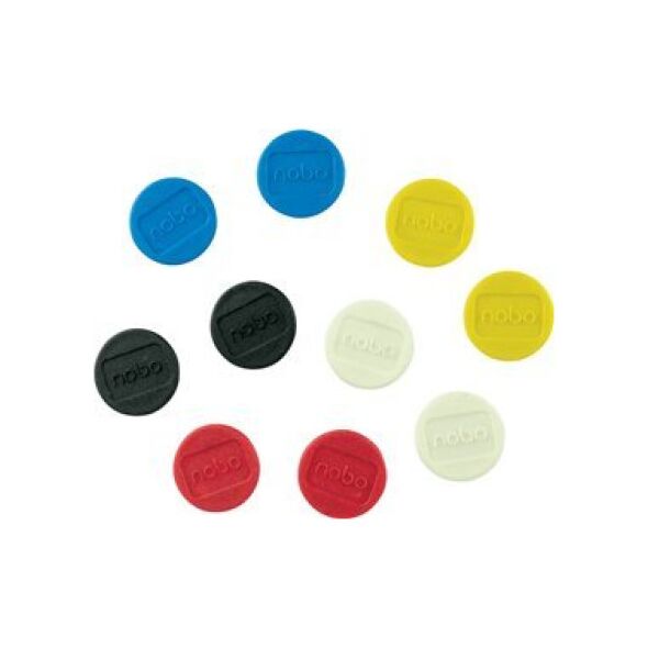 Nobo Magnesy do tablic 13 mm mix kolor?w op 11237482 5028252611121
