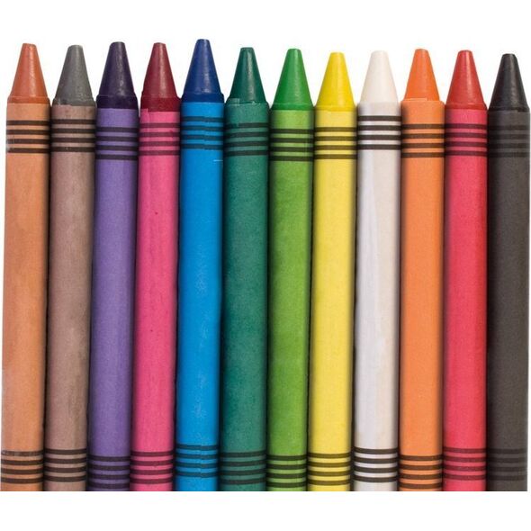 Topwrite Topwrite - Kredki świecowe, woskowe 12 kolorów 11237995 8711252319773