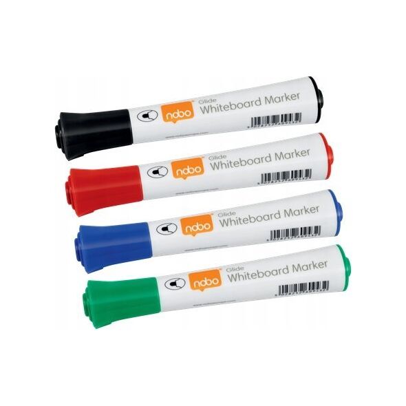 Nobo Markery Glide Ink r?ne kolory 10 szt 11238102 5028252609449