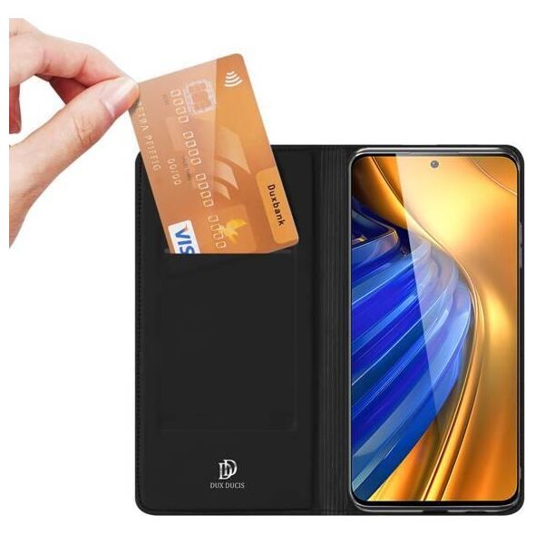 Dux Ducis DUXDUCIS SKINPRO XIAOMI POCO F4 5G BLACK  uniwersalny 11241715 6934913035269