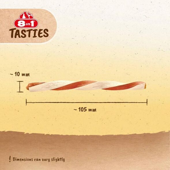 8in1 8in1 Przysmak Tasties Twisters 85g 11251640 4048422152750