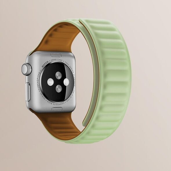 Hurtel Magnetic Strap pasek do Watch 7 45mm magnetyczna opaska bransoleta bransoletka czerwony 11255707 9145576255858