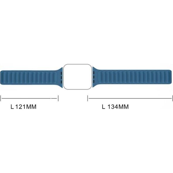 Hurtel Magnetic Strap pasek do Watch 7 45mm magnetyczna opaska bransoleta bransoletka czerwony 11255707 9145576255858