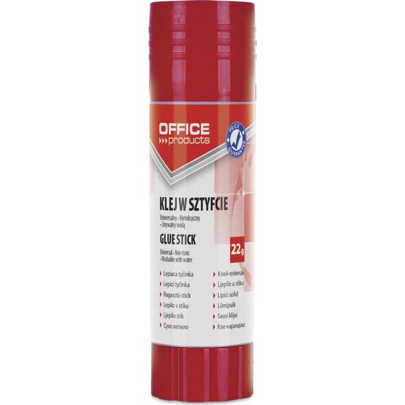 Office Products Klej w sztyfcie Office Products PVA 22g.18402211-14 11259458 5901503618929
