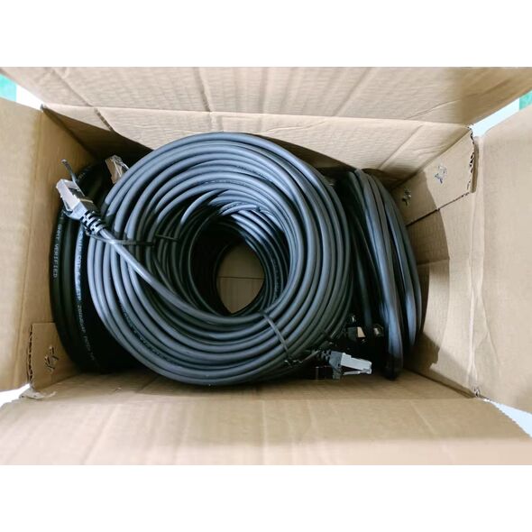 Equip Equip Patchkabel Cat6  100x/Box  S/FTP 2xRJ45  0.25m sw LSZH 11260545 4015867227480