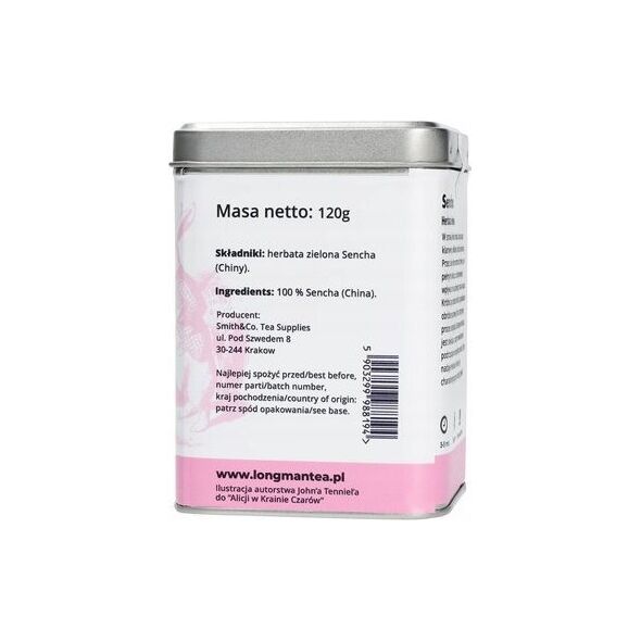 Long Man Tea Long Man Tea - Sencha - Herbata sypana - Puszka 120g 11261226 5903299988194