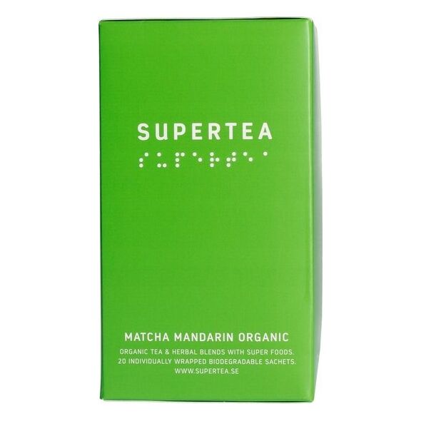 Teministeriet Teministeriet - Supertea Matcha Mandarin Organic - Herbata 20 Torebek 11261230 7340023000940