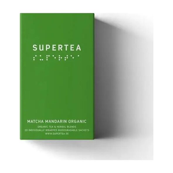 Teministeriet Teministeriet - Supertea Matcha Mandarin Organic - Herbata 20 Torebek 11261230 7340023000940