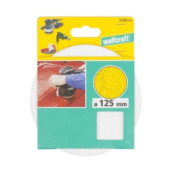 Wolfcraft Polerka filcowa 125 Wolfcraft na rzep 11271176 4006885220805