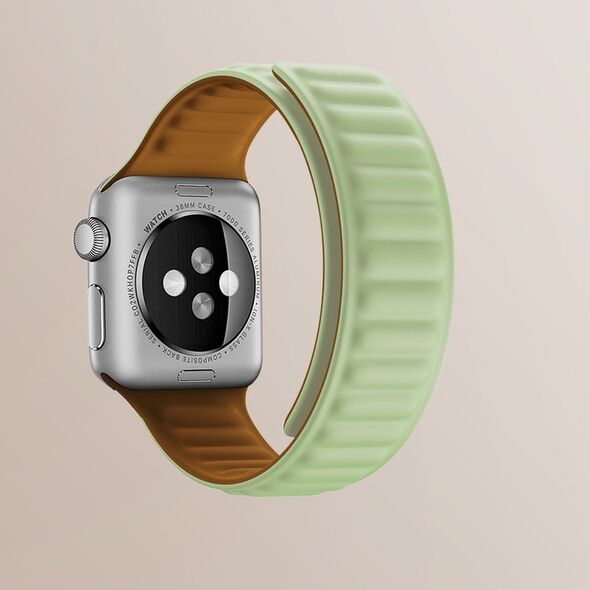 Hurtel Magnetic Strap pasek do Watch 7 41mm magnetyczna opaska bransoleta bransoletka czerwony 11277007 9145576255810