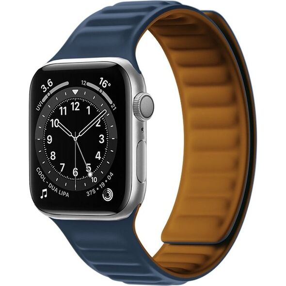 Hurtel Magnetic Strap pasek do Watch 7 41mm magnetyczna opaska bransoleta bransoletka niebieski 11277016 9145576255827