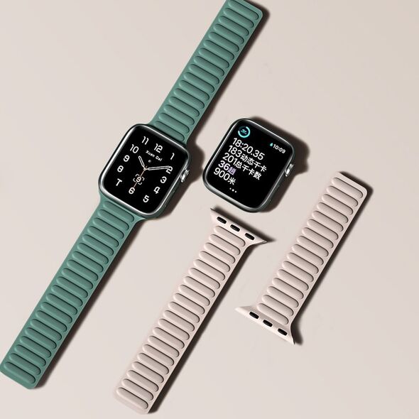Hurtel Magnetic Strap pasek do Watch 7 41mm magnetyczna opaska bransoleta bransoletka niebieski 11277016 9145576255827
